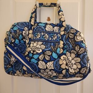 Vera Bradley Grand Traveler Blue Bayou